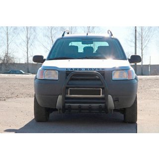 Frontbügel QT007 Schwarz (Edelstahl) Land Rover Freelander I 1997-2006 Foto 4
