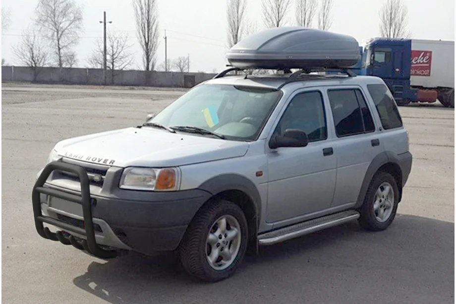 Land Rover Freelander I 1997-2006 Frontbügel QT007 Schwarz (Edelstahl) Foto 2