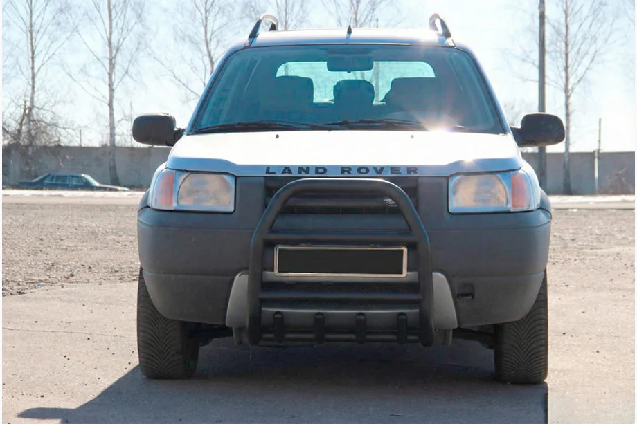 Land Rover Freelander I 1997-2006 Frontbügel QT007 Schwarz (Edelstahl) Foto 4