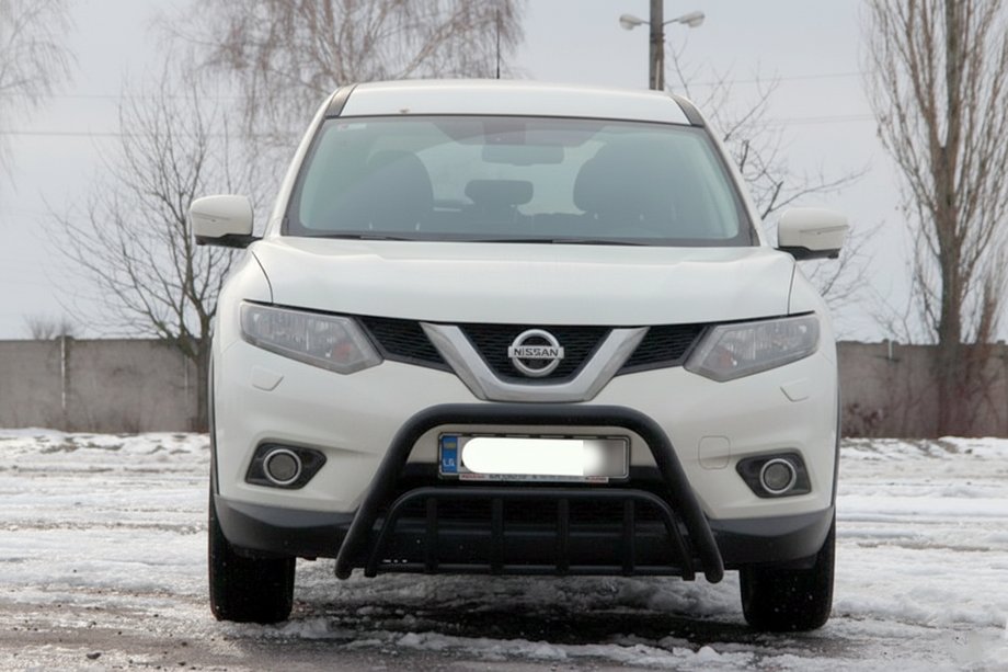 Nissan X-trail T32/Rogue 2014-2021 Frontbügel WT002 Schwarz (Edelstahl) Foto 1