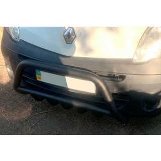 Frontbügel WT002 Schwarz (Edelstahl) Renault Kangoo 2008–2020 Foto 3