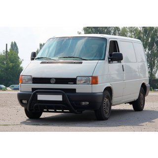 Frontbügel WT002 Schwarz (Edelstahl) Volkswagen T4 Caravelle/Multivan 1990–2003 Foto 2
