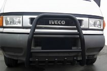 Iveco Daily 1999-2006 Frontbügel QT007 Schwarz Foto 1