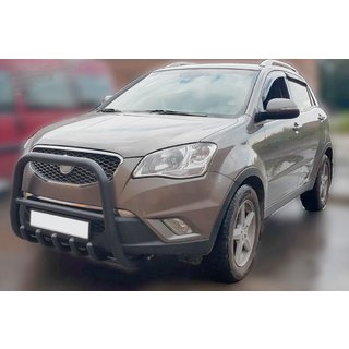 Frontbügel F1-40 Schwarz (Edelstahl) SsangYong Korando 2010-2019 Foto 3