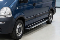 Opel Movano 2004-2010 Seitenschweller RedLine V1 (2 Stk., Aluminium) Foto 1