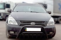 Kia Carnival 2002-2013 Frontbügel WT002 Schwarz (2006-2013, Edelstahl) Foto 1