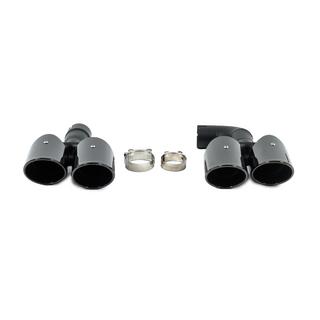 Auspuffendrohrblenden Black im X4M F98 Style (V1) Foto 1
