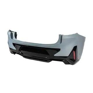 Heckstoßstange mit Diffusor im X4M F98 Stil (2022-2024) BMW X4 G02 2018- Foto 2