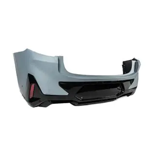 Heckstoßstange mit Diffusor im X4M F98 Stil (2022-2024) BMW X4 G02 2018- Foto 3