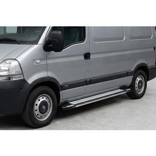 Trittbretter Rainbow (2 Stk., Aluminium) Opel Movano 2004-2010 Foto 1