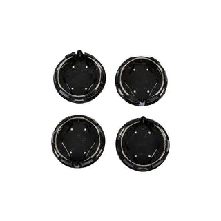 Graue Felgendeckel mit Ring 81568GR (57mm auf 49mm, 4 Stk) Foto 3