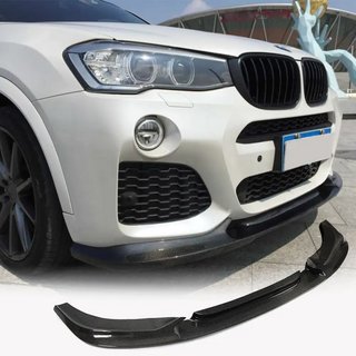Frontstoßstangenlippe (für M-Sport, Carbon) BMW X4 F26 2014-2018 Foto 3