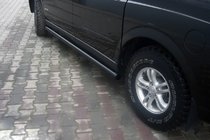 SsangYong Action 2005-2018 Seitliche Trittrohre Black (2 Stk., Edelstahl) Foto 1