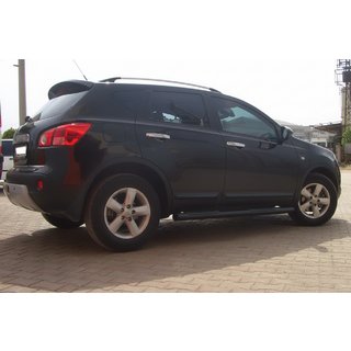 Seitenschutzrohre Black (2 Stk., Edelstahl) Nissan Qashqai 2010-2014 Foto 3