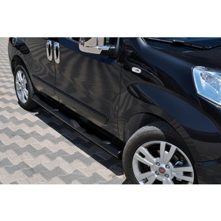 Seitliche Trittrohre Black (2 Stk., Edelstahl) Peugeot Bipper 2008-2017 Foto 3
