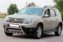 Renault Duster 2008–2017 Seitliche Trittrohre mit Einsätzen Black (2 Stk., Edelstahl) Foto 6