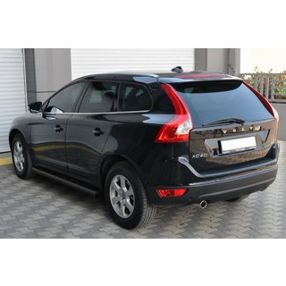 Seitenschutzrohre BB004 Schwarz (2 Stk, Edelstahl) Volvo XC60 2009-2017 Foto 3
