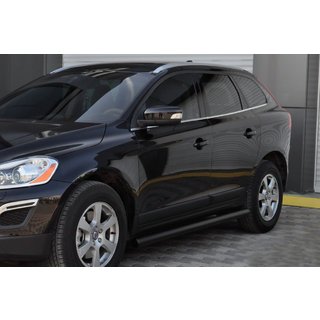 Seitenschutzrohre BB004 Schwarz (2 Stk, Edelstahl) Volvo XC60 2009-2017 Foto 1