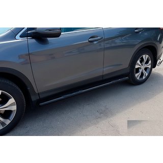 Seitenschutzrohre BB002 Schwarz (2 Stk., Edelstahl) Honda CRV 2012-2016 Foto 1