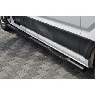Seitliche Rohre B2 Black (2 Stk., Edelstahl) Foto 1
