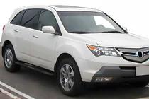 Acura MDX 2007-2013 Seitenschutzrohre Black (2 Stk, Edelstahl) Foto 3