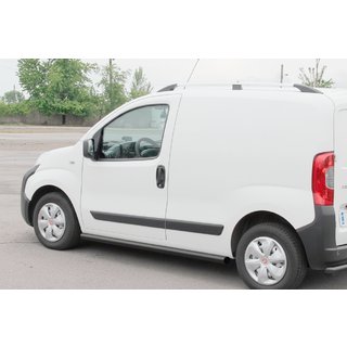 Seitliche Trittrohre Ø60 Schwarz (2 Stk., Edelstahl) Peugeot Bipper 2008-2017 Foto 1