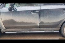 Subaru XV 2011-2017 Seitenschutzrohre BB002 Schwarz (2 Stk., Edelstahl) Foto 2