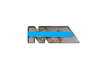 BMW Emblem M 85mm x 30mm (Edelstahl) Foto 4