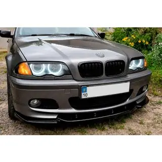 Frontlippe DPT V-2 (für M-Sport 2003-2006, Schwarz Glanz)