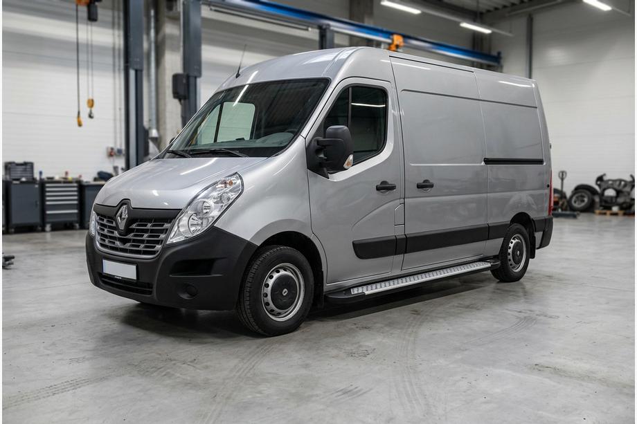 Renault Master 2011-2023 Trittbretter Allmond Grey (2 Stk., Aluminium) Image