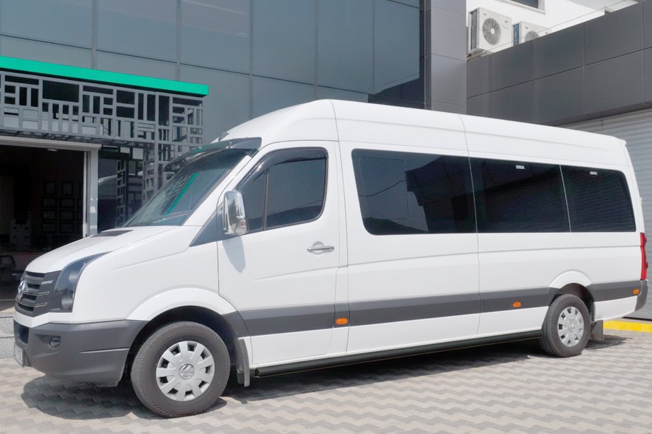 Volkswagen Crafter 2006-2016 Seitenschutzrohre Black (2 Stk., Edelstahl) Foto 2