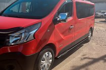 Opel Vivaro 2015-2019 Seitenschutzrohre BB002 Schwarz (2 Stk., Edelstahl) Foto 5