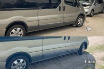 Fiat Talento 2016- Seitenschutzrohre BB002 Schwarz (2 Stk., Edelstahl) Foto 1