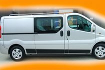 Fiat Talento 2016- Seitenschutzrohre BB002 Schwarz (2 Stk., Edelstahl) Foto 8