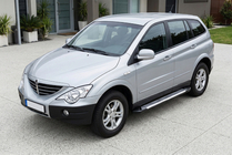 SsangYong Action 2005-2018 Seitenschweller Line (2 Stk., Aluminium) Foto 1