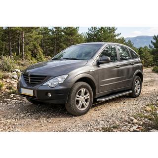 Trittbretter Maydos V1 (2 Stk., Aluminium & Edelstahl) SsangYong Action 2005-2018 Foto 1