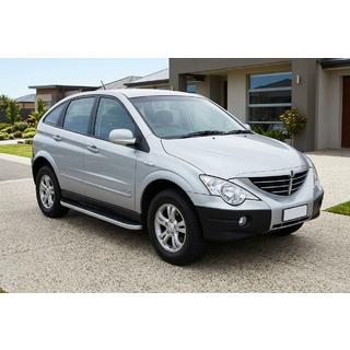 Seitenschweller Tayga Grey (2 Stk., Aluminium) SsangYong Action 2005-2018 Foto 1