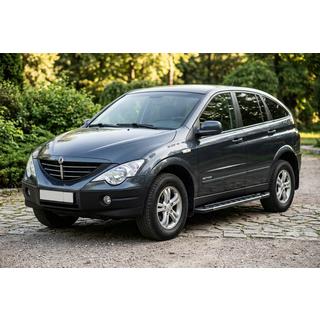 Seitenschweller RedLine Black (2 Stk., Aluminium) SsangYong Action 2005-2018 Foto 1
