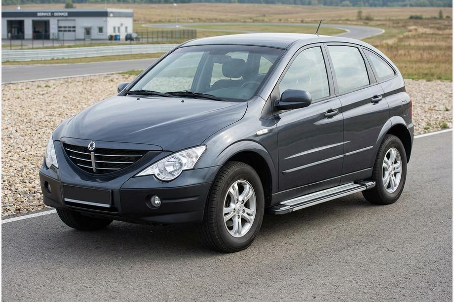 SsangYong Action 2005-2018 Trittbretter Rainbow (2 Stk., Aluminium) Image