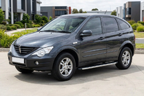 SsangYong Action 2005-2018 Seitenschweller Fullmond (2 Stk., Aluminium) Foto 1