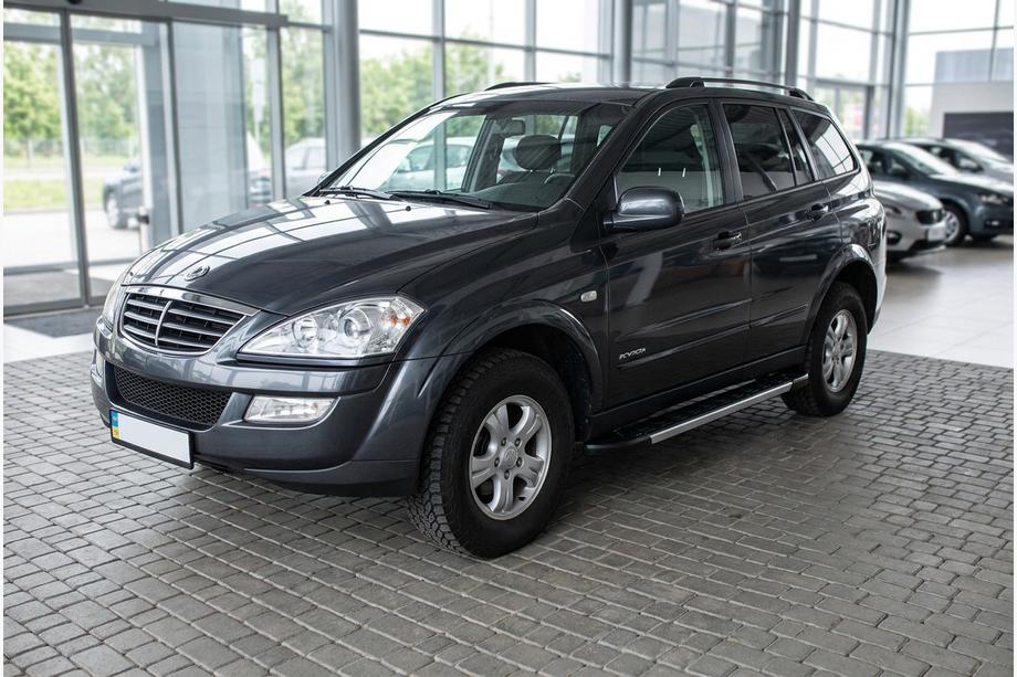 SsangYong Kyron 2005-2014 Seitenschweller RedLine V1 (2 Stk., Aluminium) Image