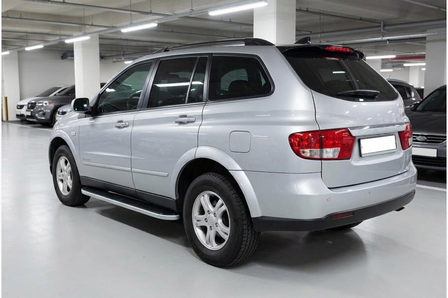SsangYong Kyron 2005-2014 Seitenschweller Tayga Grey (2 Stk., Aluminium) Image
