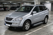 SsangYong Kyron 2005-2014 Trittbretter Rainbow (2 Stk., Aluminium) Foto 1