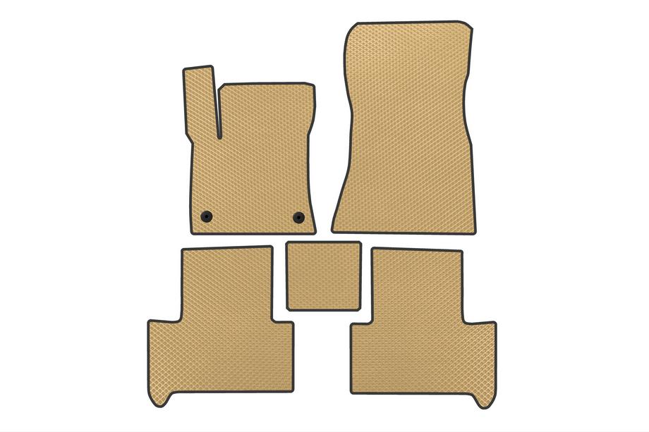 Mercedes EQB 2021- EVA Fußmatten (Beige) Image