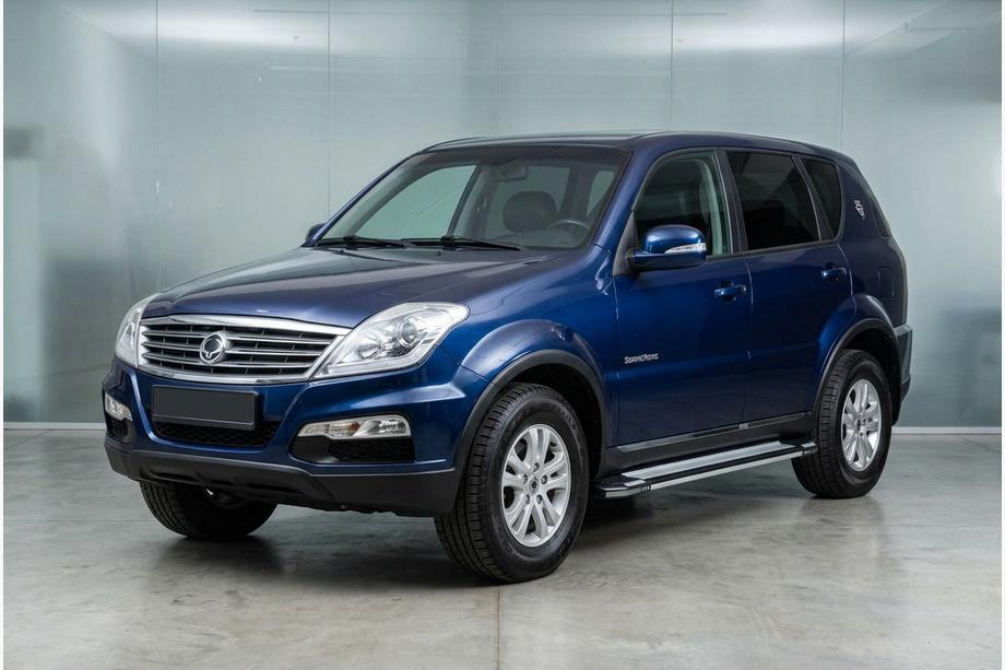 SsangYong Rexton I 2001-2017 Trittbretter Rainbow (2 Stk., Aluminium) Image