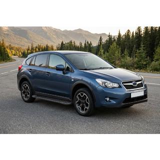 Trittbretter Allmond Black (2 Stk., Aluminium) Subaru XV 2011-2017 Foto 1