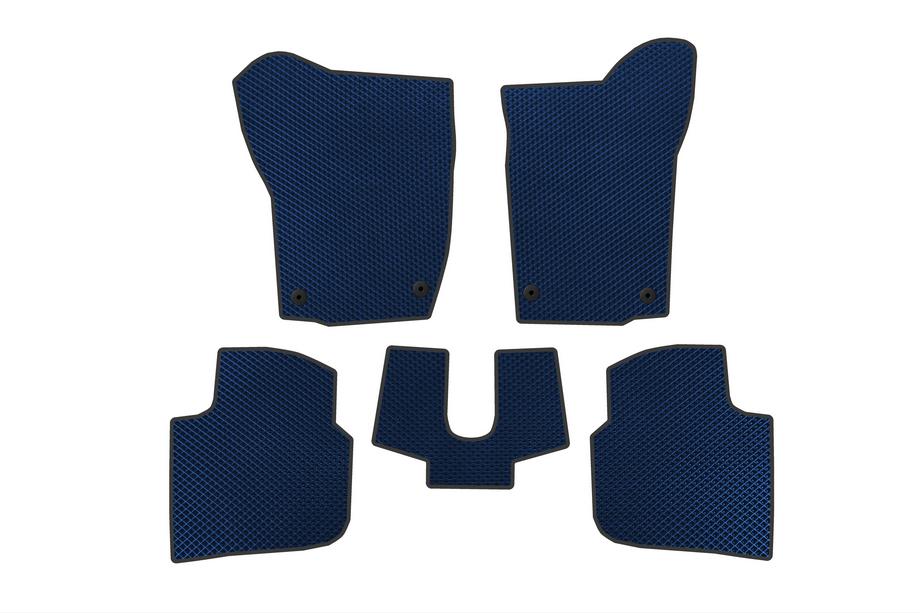 Seat Toledo 2012-2019 EVA Fußmatten (Blau) Image