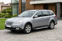 Subaru Outback 2009-2014 Seitenschweller RedLine V1 (2 Stk., Aluminium) Foto 1