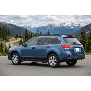Trittbretter Duru (2 Stk., Aluminium) Subaru Outback 2009-2014 Foto 1