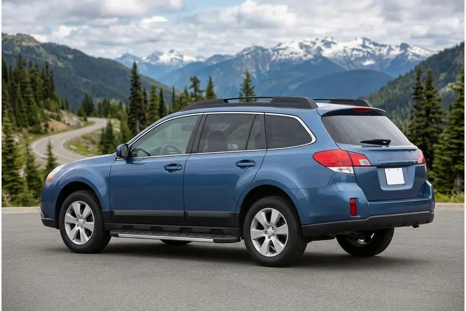 Subaru Outback 2009-2014 Trittbretter Duru (2 Stk., Aluminium) Image